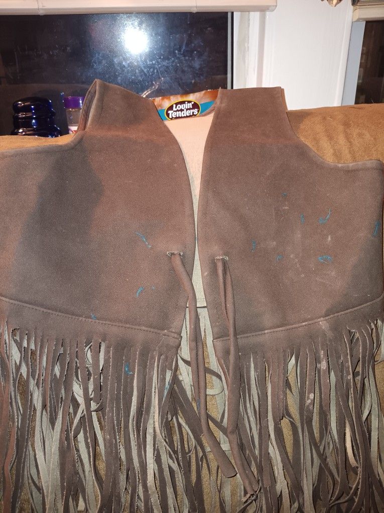 5 Vintage Leather Vest