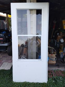 Storm door 36," right or left hand new