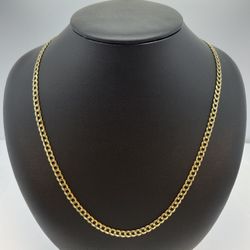 14K GOLD S CUBAN CHAIN .NEW.