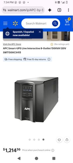 APC Smart-UPS 1500 Line Interactive UPS