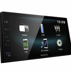 Kenwood DMX120BT 2-DIN DIGITAL BLUETOOTH MULTIMEDIA 6.2" RECEIVER CAR STEREO NEW