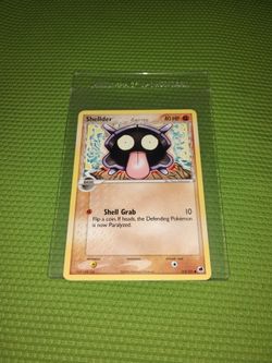 Near Mint 2006 Shellder Delta Species Pokémon Game Card - 63/101
