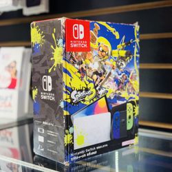 Nintendo Switch Oled Edition Splatoon Edition