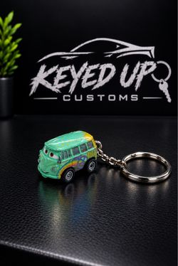 Miniature Race Car Keychain — Independently Modified