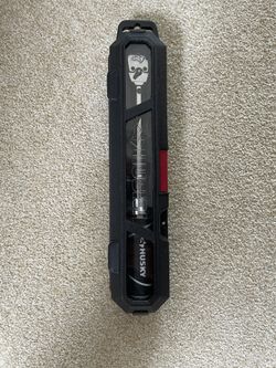 HUSKY 1/4” MICROMETER ADJUSTABLE TORQUE WRENCH