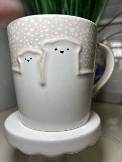 Starbucks Holiday Polar Bear Mug 2016 Limited Edition Christmas Coffee Cup 12oz Vintage