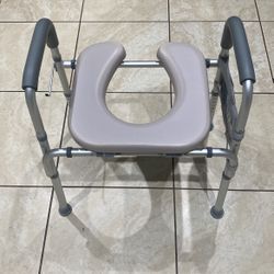 Agrish Raised Toilet Seat with Handles