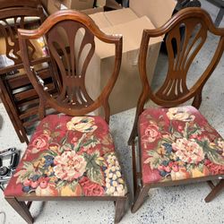 Two Dining Room Chairs
