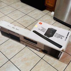 JBL Cinema SB595 3.1.2 Soundbar System – Dolby Atmos, Wireless Subwoofer, Home Theater Upgrade