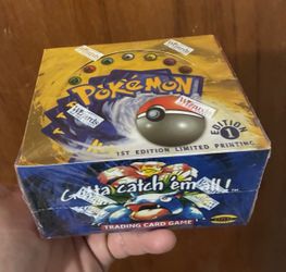 Wizards of the Coast Pokémon TCG 1st Edition Limited Printing Booster Box 1999