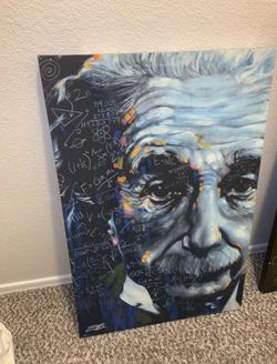 Einstein Office / Room Canvas
