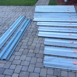 Hurricane Storm Panels – $8 to $20 or $500 TAKE ALL (Rails + Bolts Included)