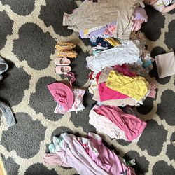 Baby Girl Summer Clothes Lot