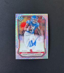 2026 Bowman Chrome Football Kewan Lacy 1st Bowman Mojo Auto Ole Miss #BCPA-KL