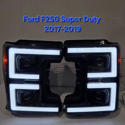 Ford F250 Super Duty 2017-2019 Headlights 