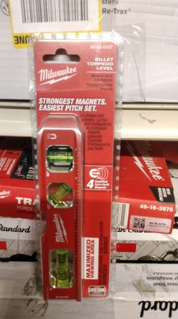 MILWAUKEE BILLET TORPEDO LEVEL