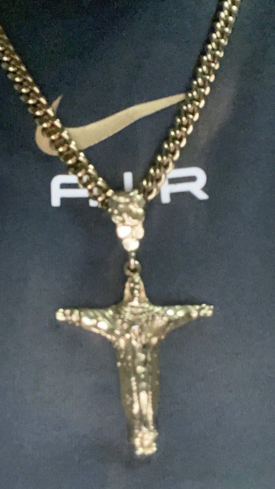 14k GP CHAIN & CHARM