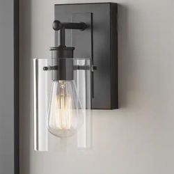 BRAND NEW HAMPTON BAY BLACK VANITY LIGHT. OLENTANGY RIVER RD AND BETHEL RD PICKUP.