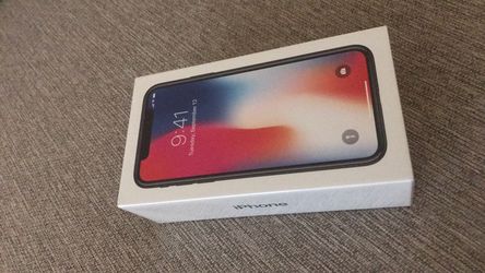 BRAND NEW IPHONE X!