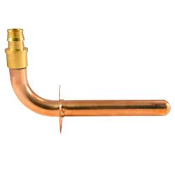 Apollo 3/4 in. Copper PEX-A Stub-Out Elbow with Flange - New