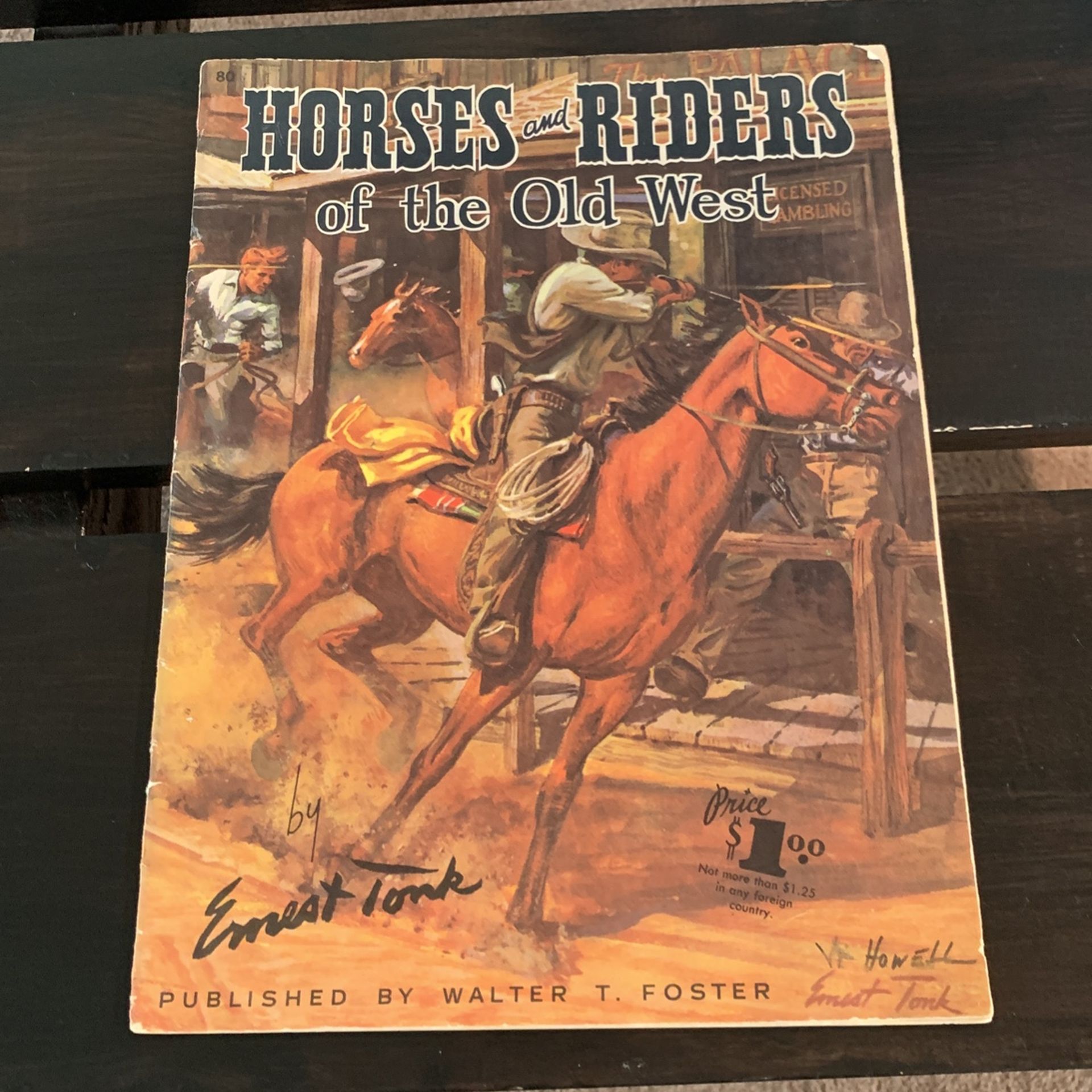 Horses and riders of the old west