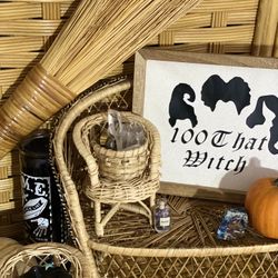 Vintage Mini Wicker Chair Wicker Peacock Chair Wicker Plant Stand