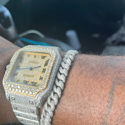 Cartier Watch An Braclet 