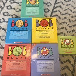 BOB Books Collections 1, Collection 2, Collection 3, Set 4, Sight words, Collection 6