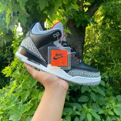 jordan 3 black cement