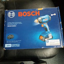 BOSCH CORDLESS Impact Driver/Wrench 18V With Lithium ION Battery And Charger