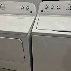 Kenmore Top Load Set Washer & Dryer Electric Very Reliable Attachments + Warranty 