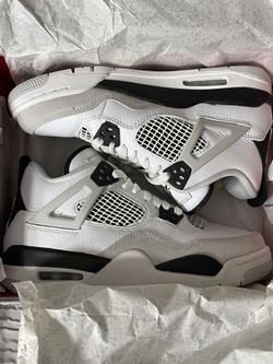 Military Black Jordan 4 Size 6y