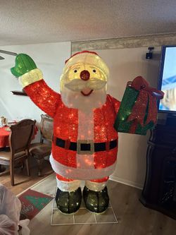 Christmas Big Santa Decoration Easy Assembly