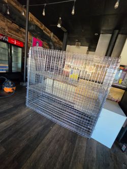 Uline Security Cart Cage Locker