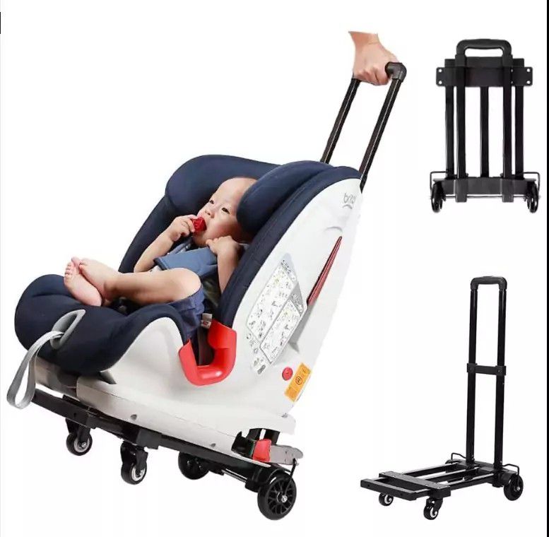 Car Seat Stroller,Go Carts for Kids,Car Seat Carrier for Airport with Wheels and Compact Fold,Car Seat Travel Cart