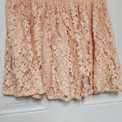 Lace Mini Skirt
