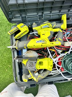 Ryobi cordless poser tools no battery