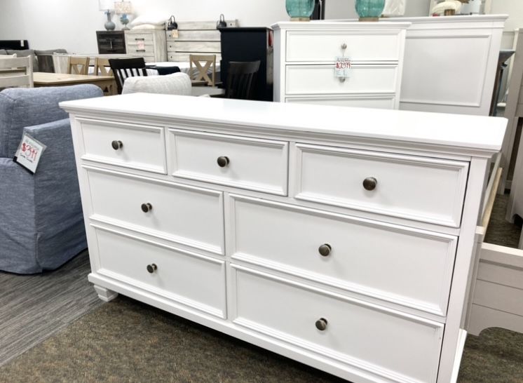 New White Dresser - English Dovetailed