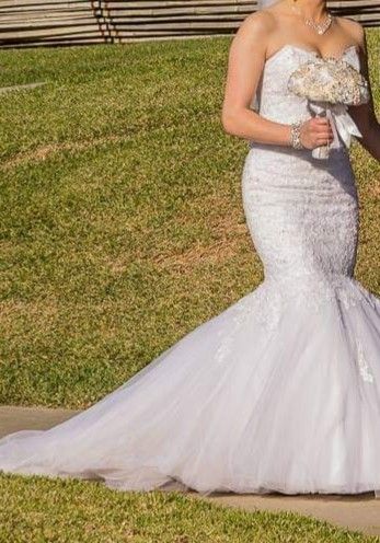 alfred angelo mermaid wedding dress IVORY Alfred Angelo Wedding gown ARIEL 223
