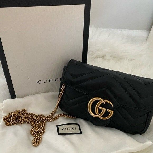 ๐๐ฎ๐๐๐ข super mini Marmont Bag