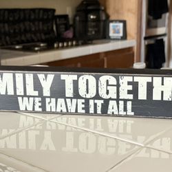 Wood Affirmation Decor