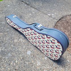 Vintage USA Chipboard Acoustic Guitar Case