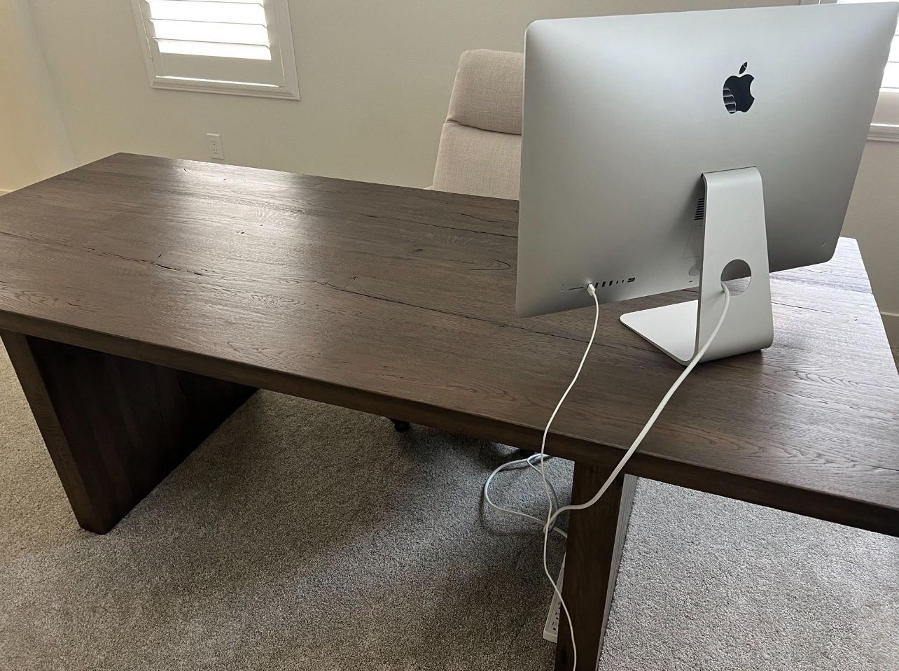 RH Reclaimed Oak Plank Rectangular Dining Table