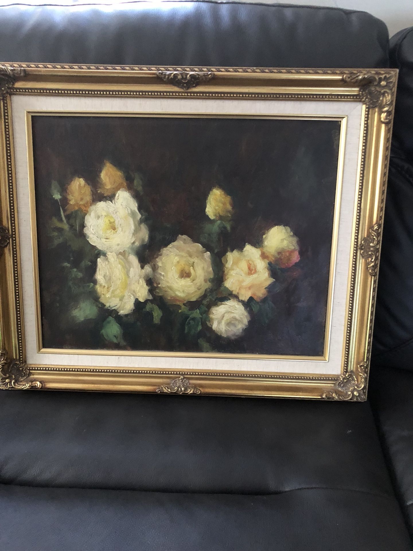 Beautiful painting and frame light new