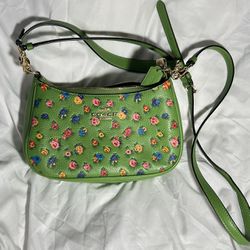 spring green coach bag 
