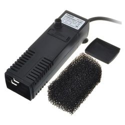 FILTER+ 25W HEATER FOR AQUARIUMS With filter foam sponges different sized holes*🚚FAST SHIPPING🚚*