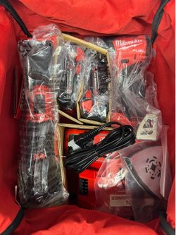 Milwaukee Fuel Impact Driver Oscillating  multi tool batteries and tool bag