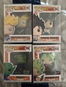 DBZ Funko Pop Bundle.