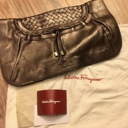 Salvatore ferragamo clutch
