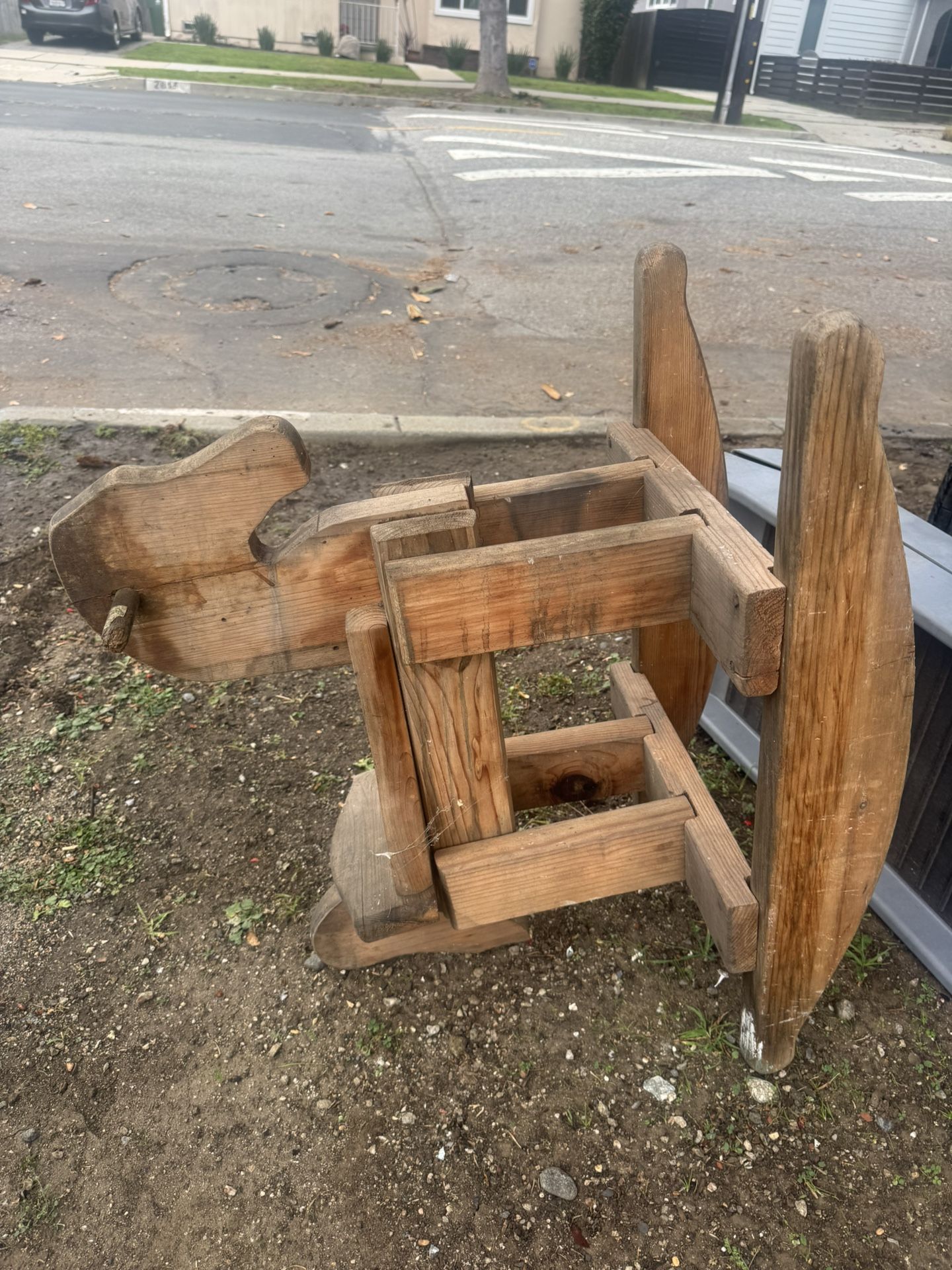 Free - Wooden Rocking horse - Free